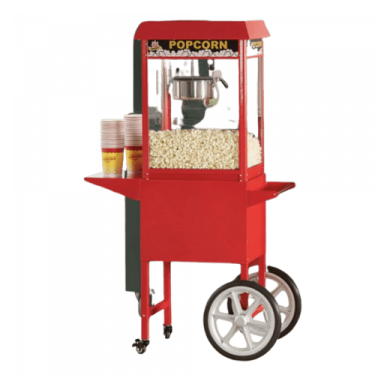 Popcorn Machine with Cart (12 oz)